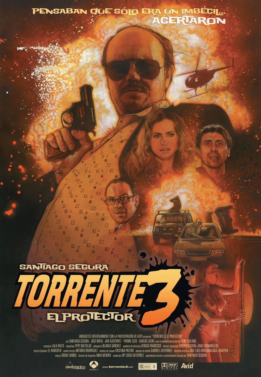 Torrente 3: El protector [Audio: Spanish]